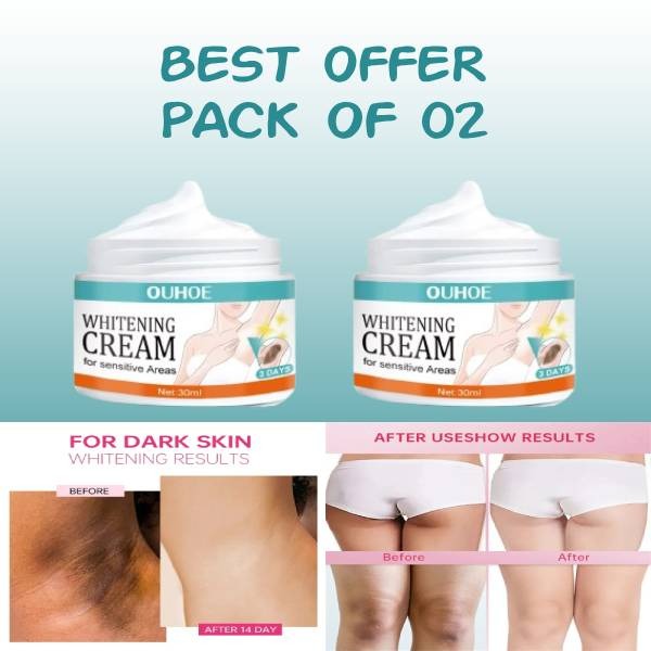 Pack Of 2 | Sensitive Area Whitening Cream