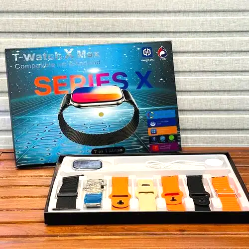 T-watch X Max 7 In 1 Strap | T-watch X Max Super Amoled ( Random Color )